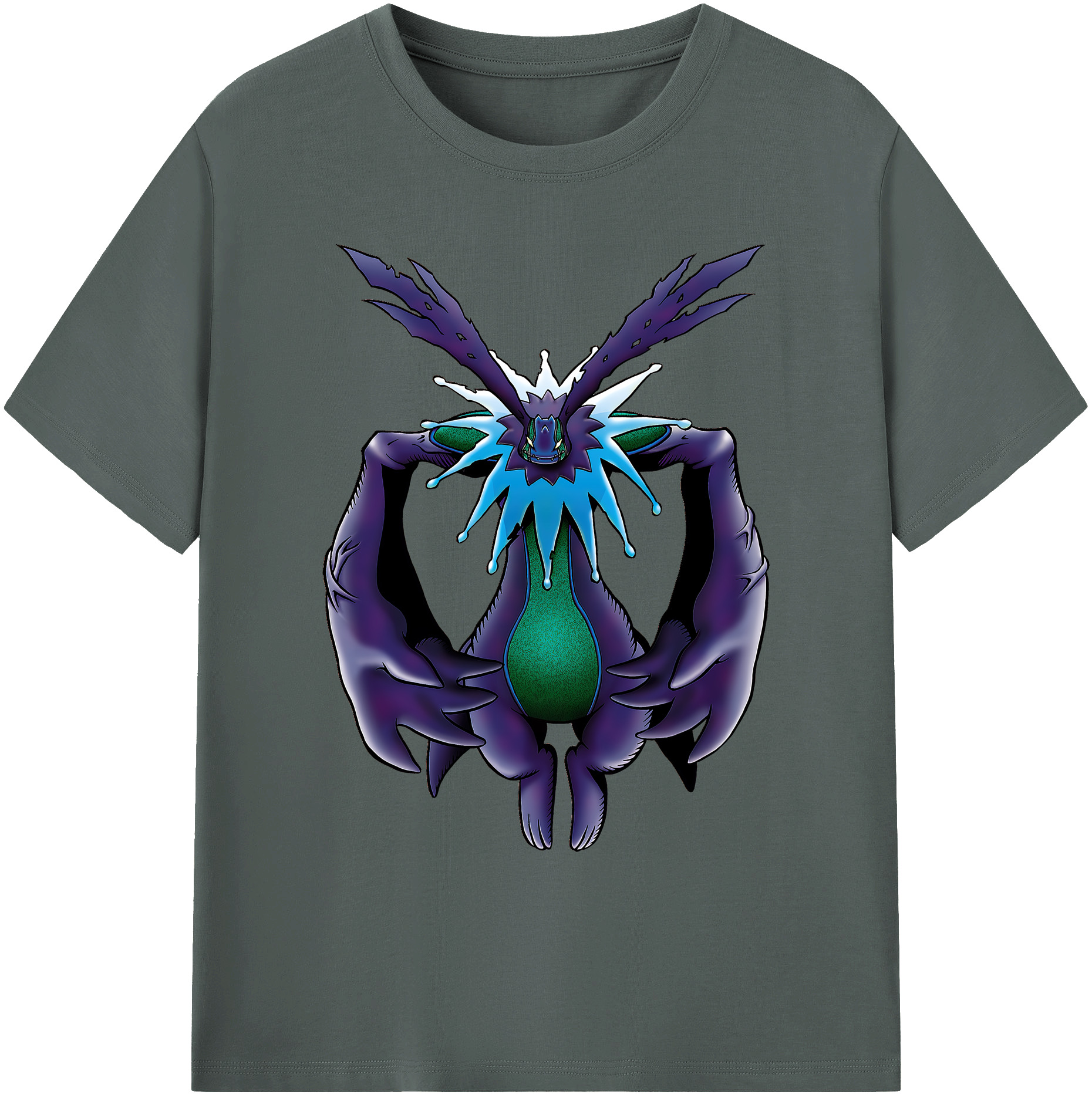 （画像用） Digimon デジタルモンスター/デジモン 綿100％ メンズ半袖Tシャツ｜肌触りやわらか＆通気性